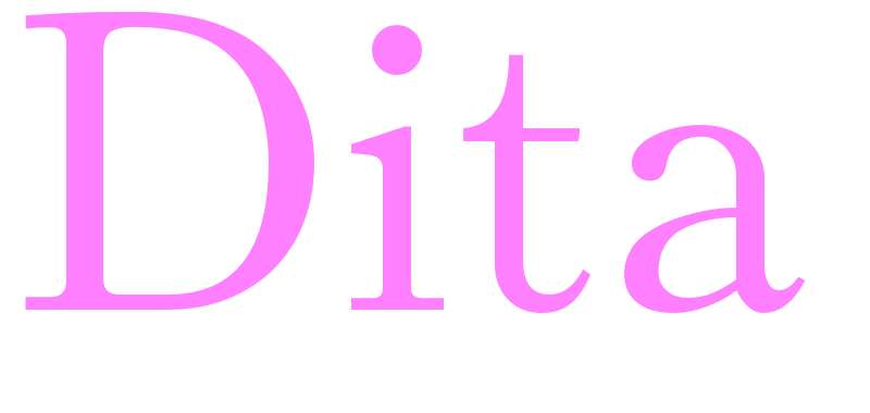 Dita - girls name