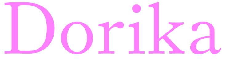 Dorika - girls name