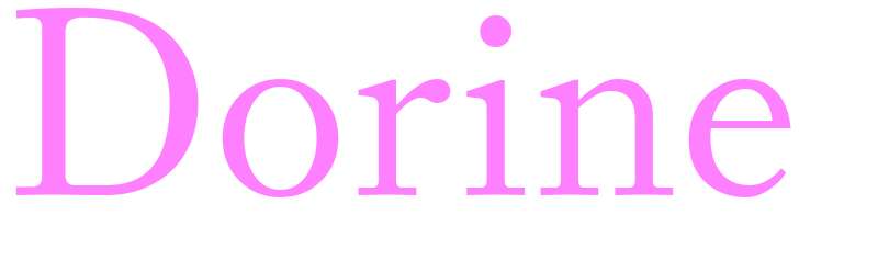 Dorine - girls name