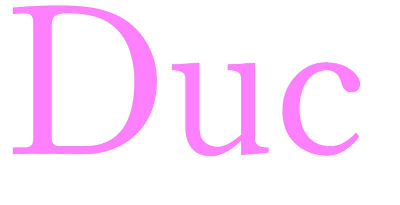 Duc - girls name