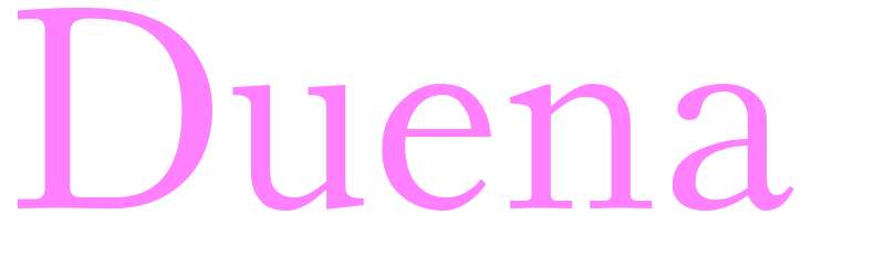 Duena - girls name