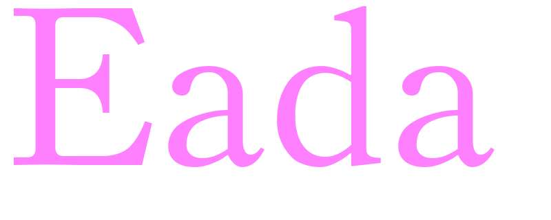 Eada - girls name