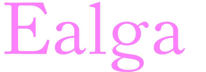 Ealga - girls name