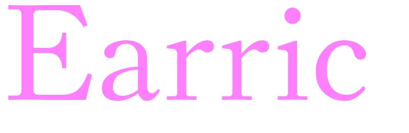 Earric - girls name