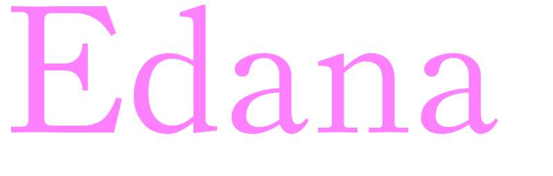 Edana - girls name