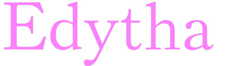 Edytha - girls name