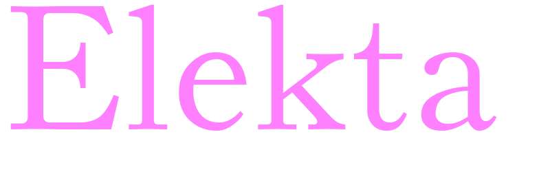 Elekta - girls name