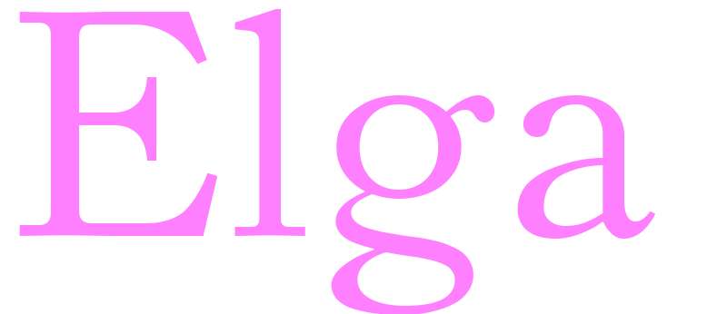 Elga - girls name