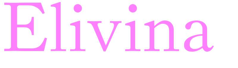 Elivina - girls name