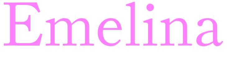 Emelina - girls name