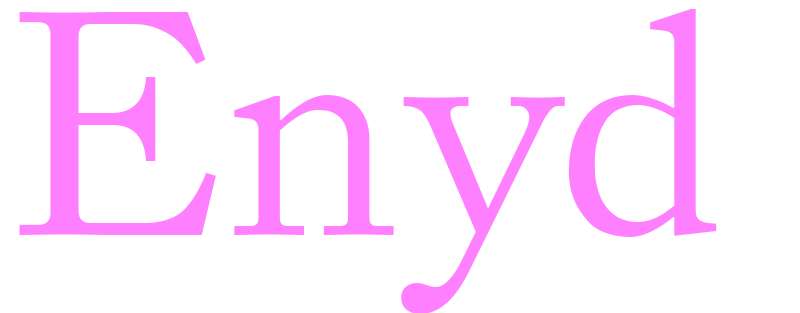 Enyd - girls name