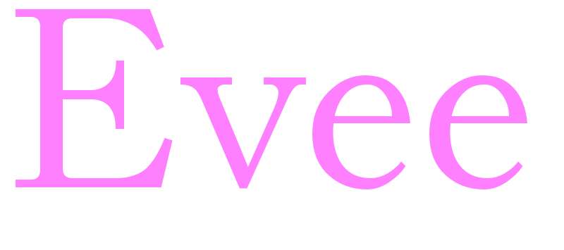 Evee - girls name