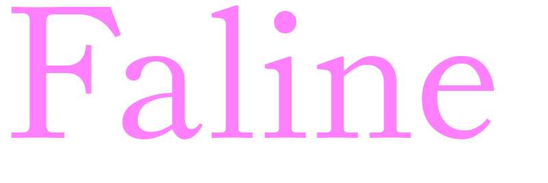 Faline - girls name