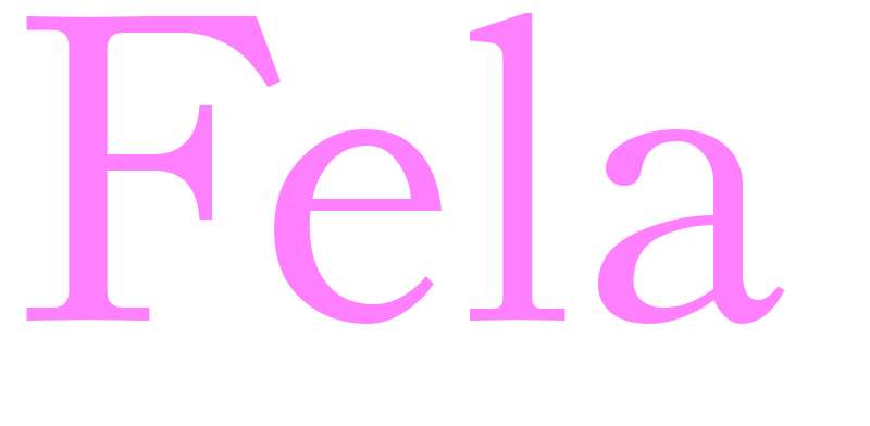 Fela - girls name