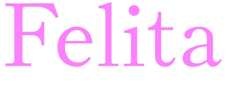 Felita - girls name