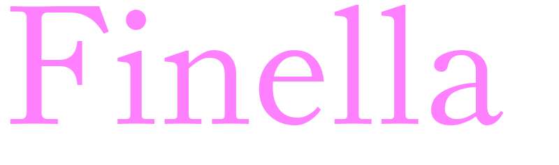 Finella - girls name