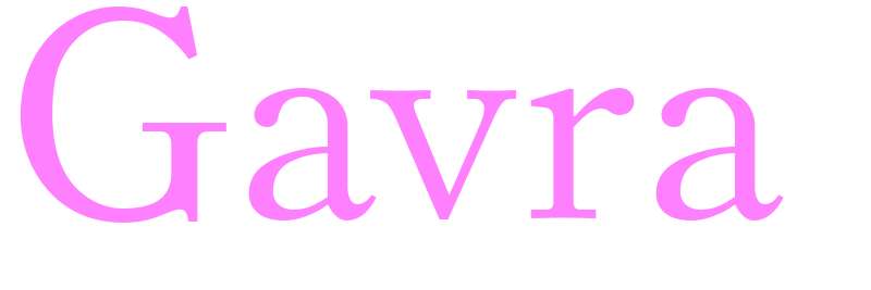 Gavra | Name for Girls | UK Baby Names