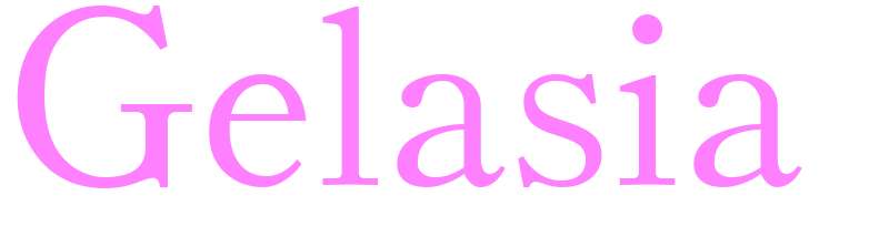 Gelasia - girls name