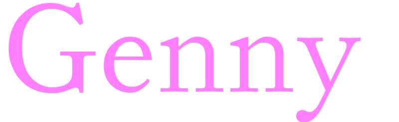 Genny - girls name