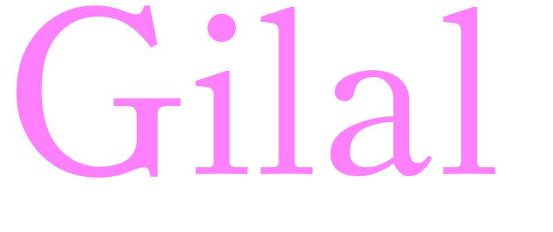 Gilal - girls name