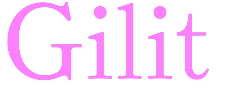 Gilit - girls name