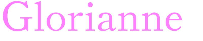 Glorianne - girls name