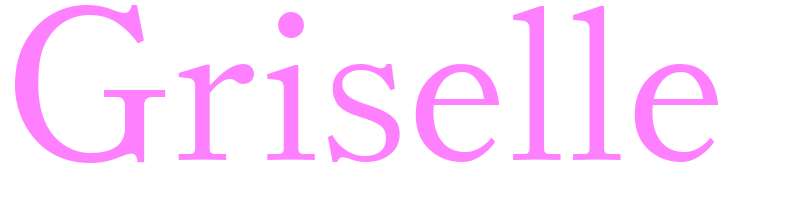 Griselle - girls name