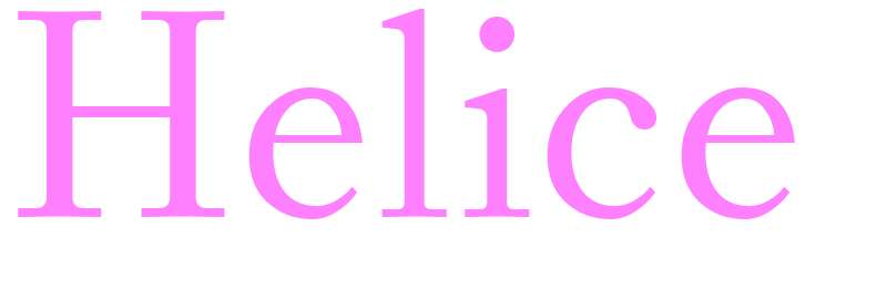 Helice - girls name