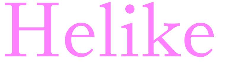 Helike - girls name