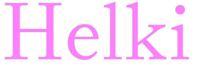 Helki - girls name