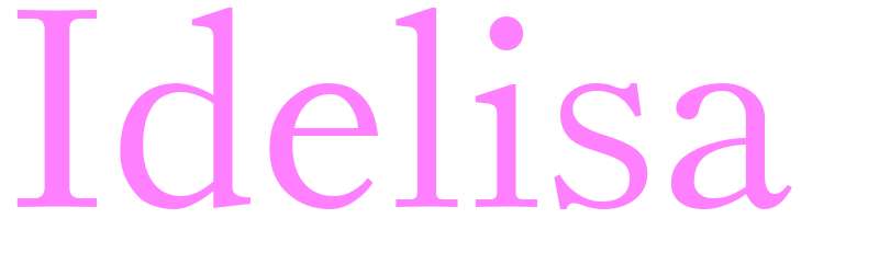 Idelisa - girls name