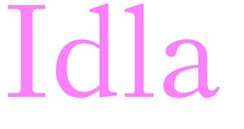 Idla - girls name