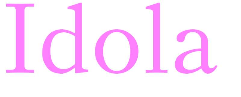 Idola - girls name