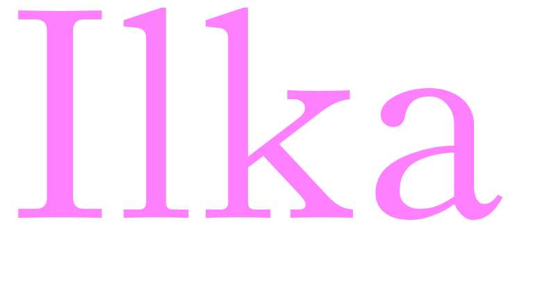 Ilka - girls name