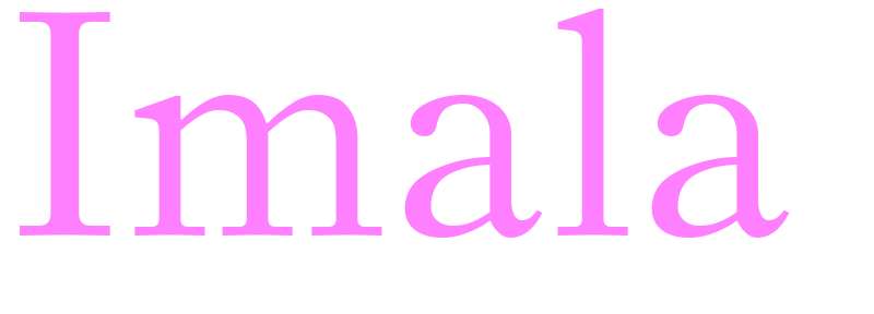 Imala - girls name