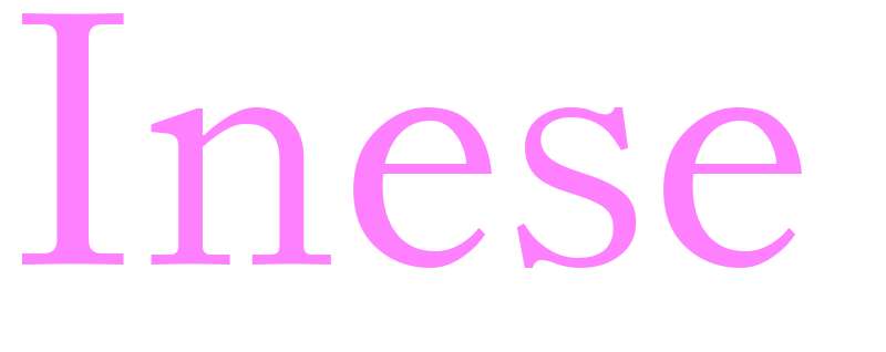 Inese - girls name