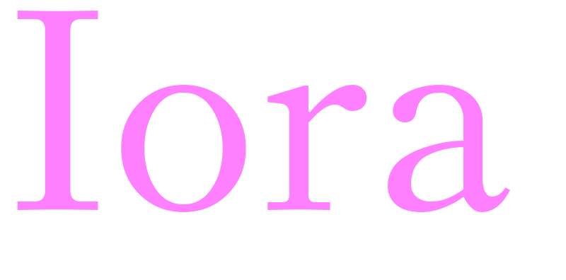 Iora - girls name