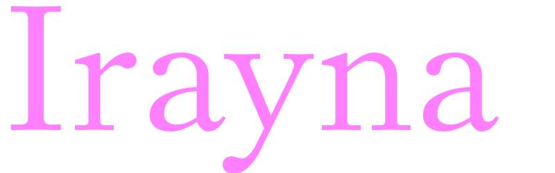 Irayna - girls name