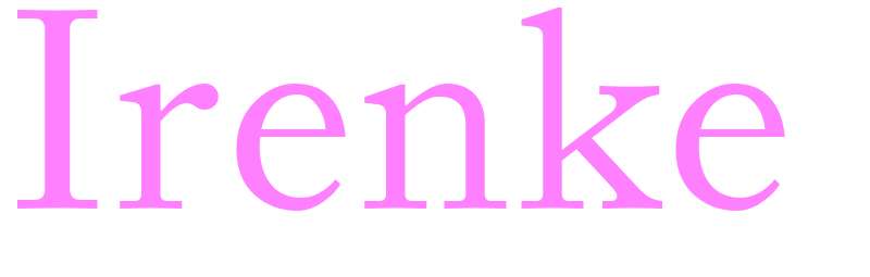 Irenke - girls name