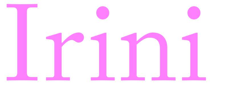 Irini - girls name