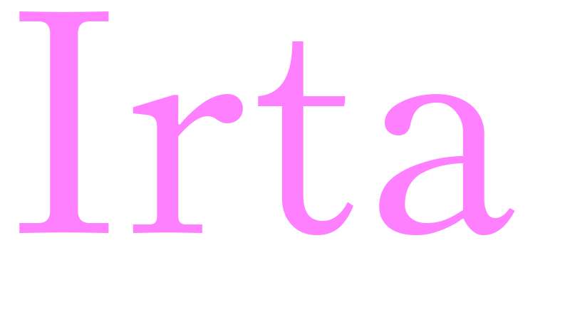 Irta - girls name