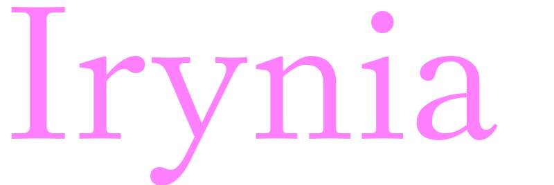 Irynia - girls name