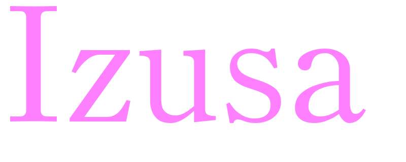 Izusa - girls name