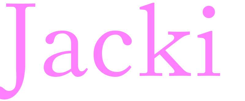 Jacki - girls name