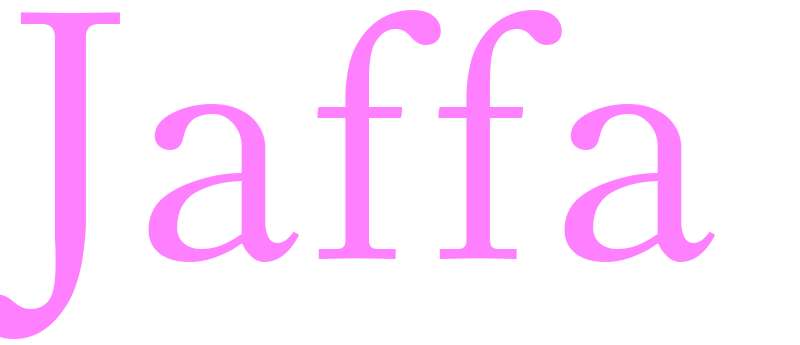 Jaffa - girls name