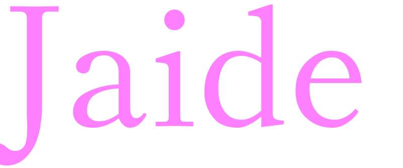 Jaide - girls name