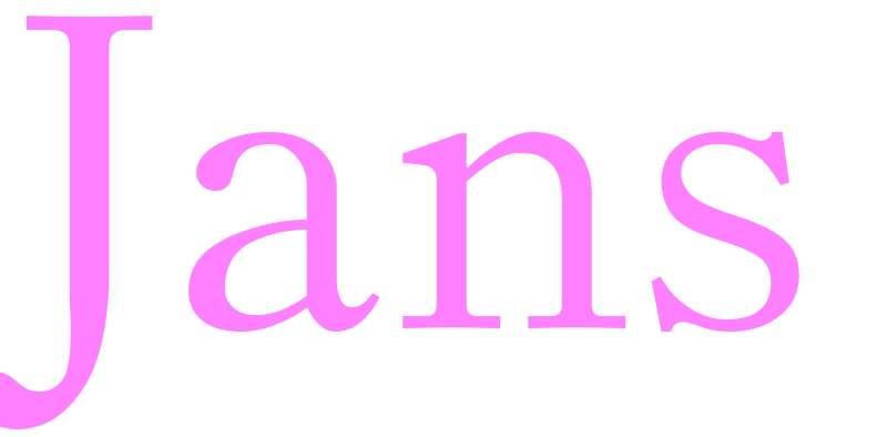 Jans - girls name