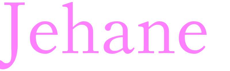 Jehane - girls name