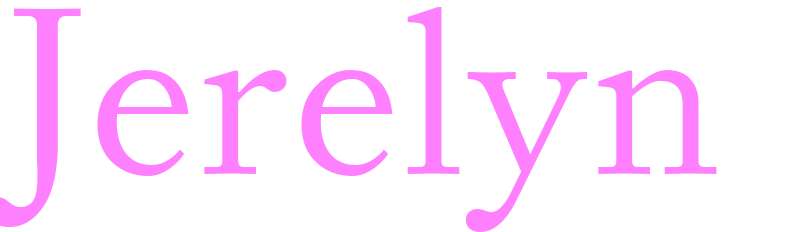 Jerelyn - girls name