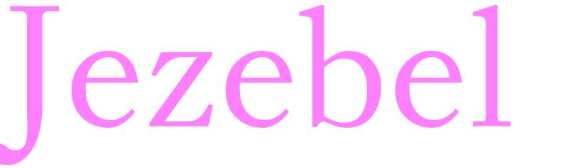 Jezebel - girls name